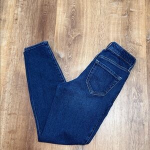 Abercrombie & Fitch Women's Dark Wash The Skinny High Rise